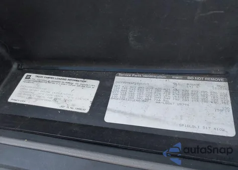 1993 Chevrolet Gmt-400 C2500 z USA, uszkodzony, nr VIN 2GCFC29K6P1226415